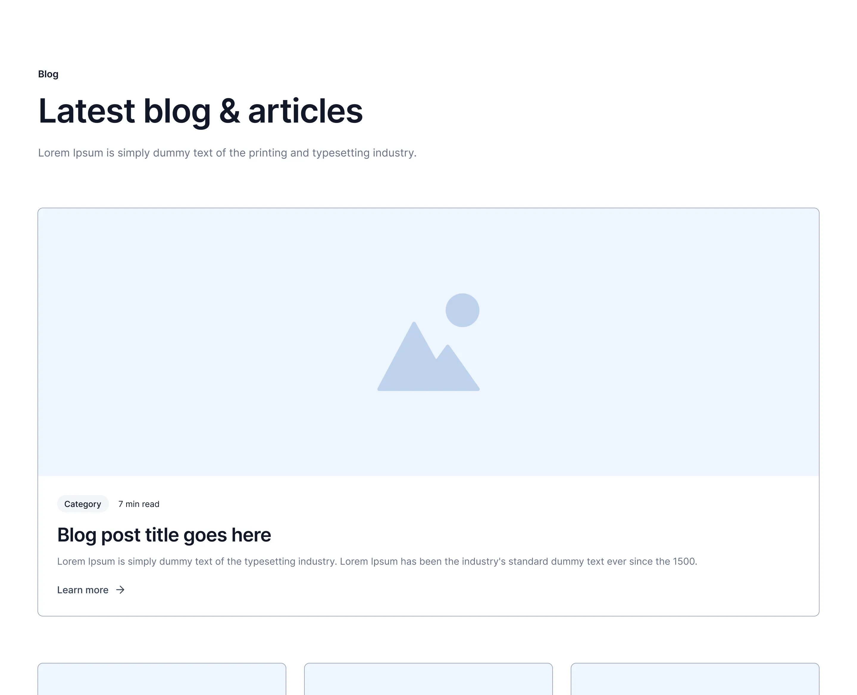 Blog Archive E6