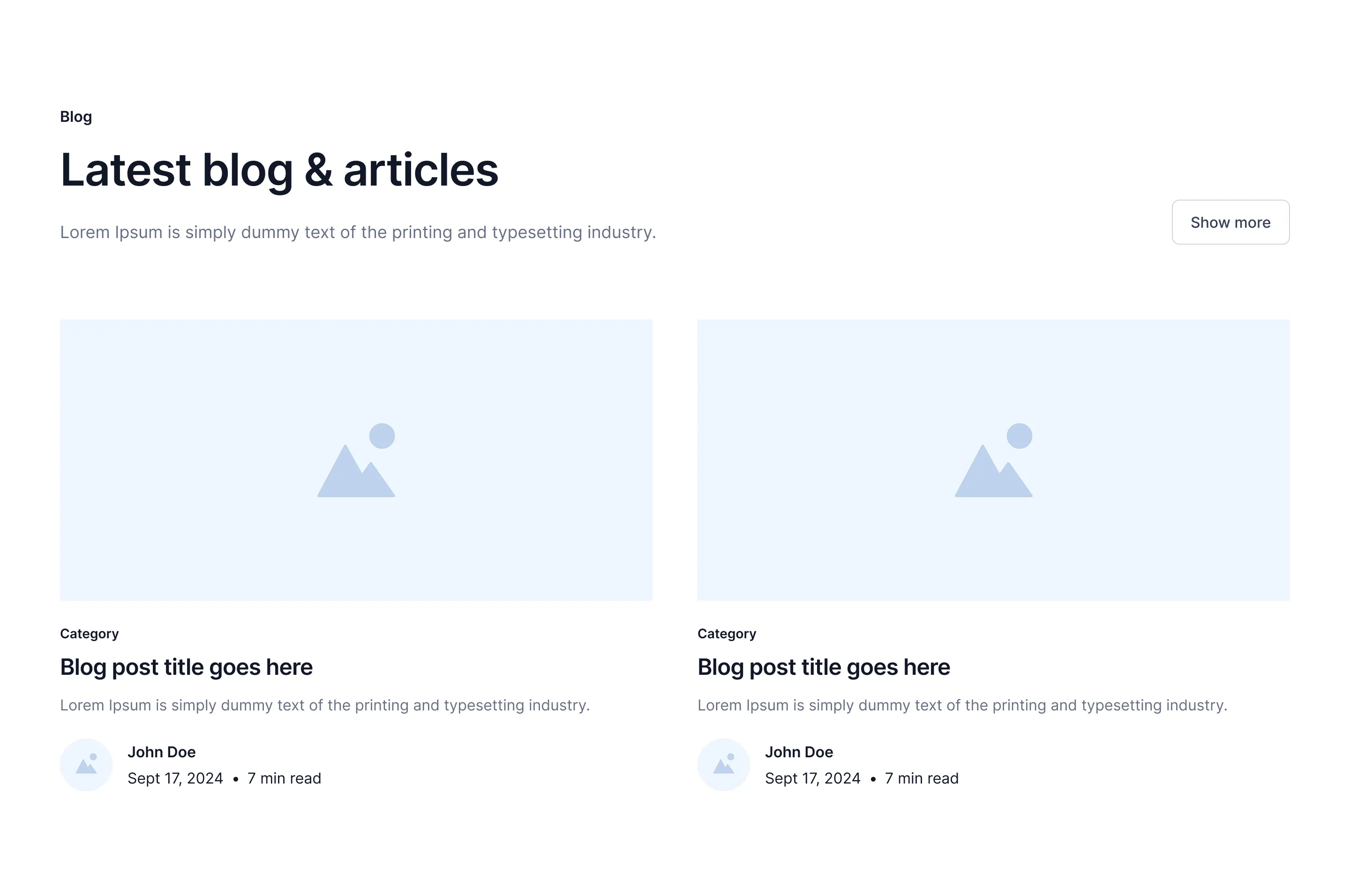 Blog Section A1