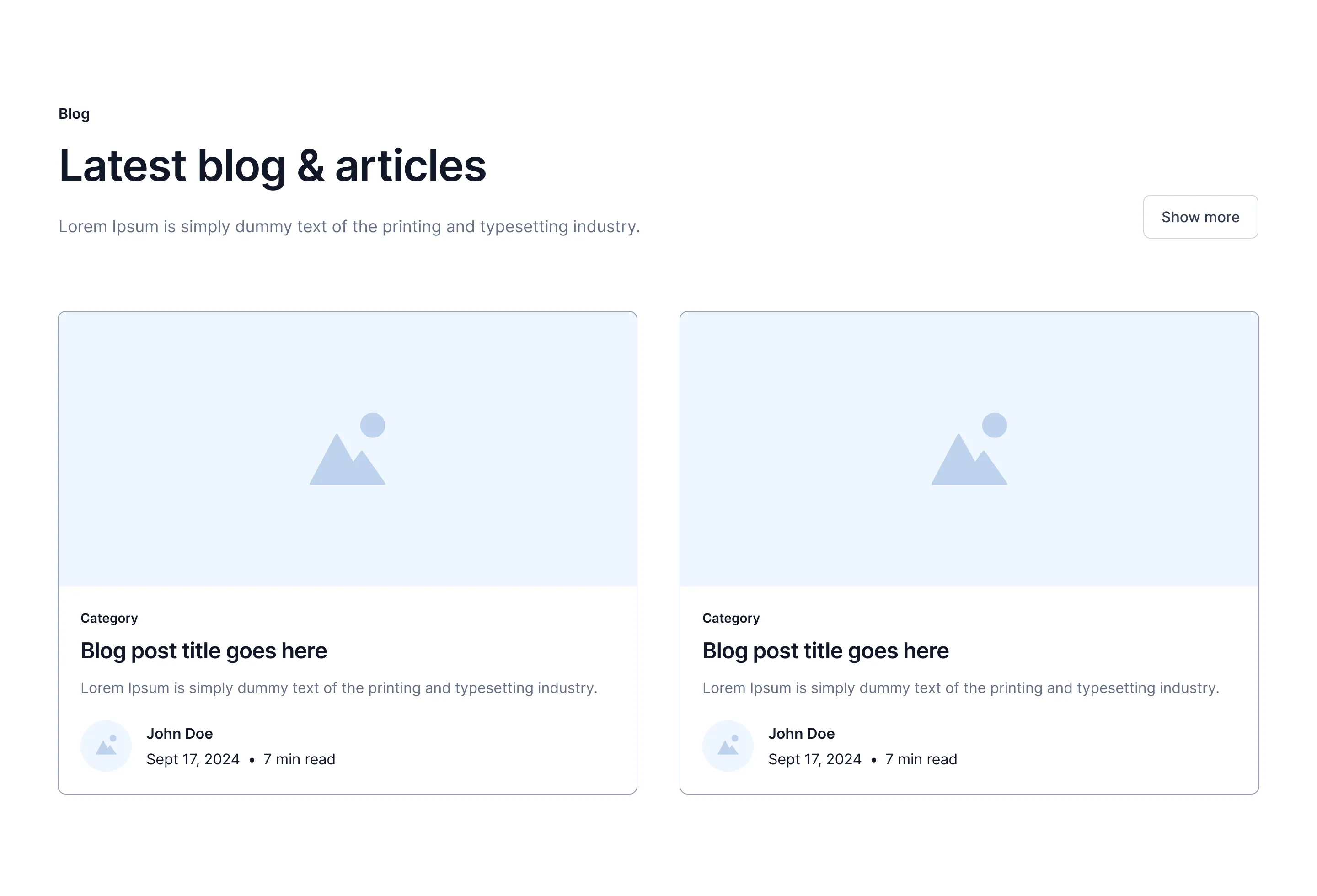 Blog Section A5