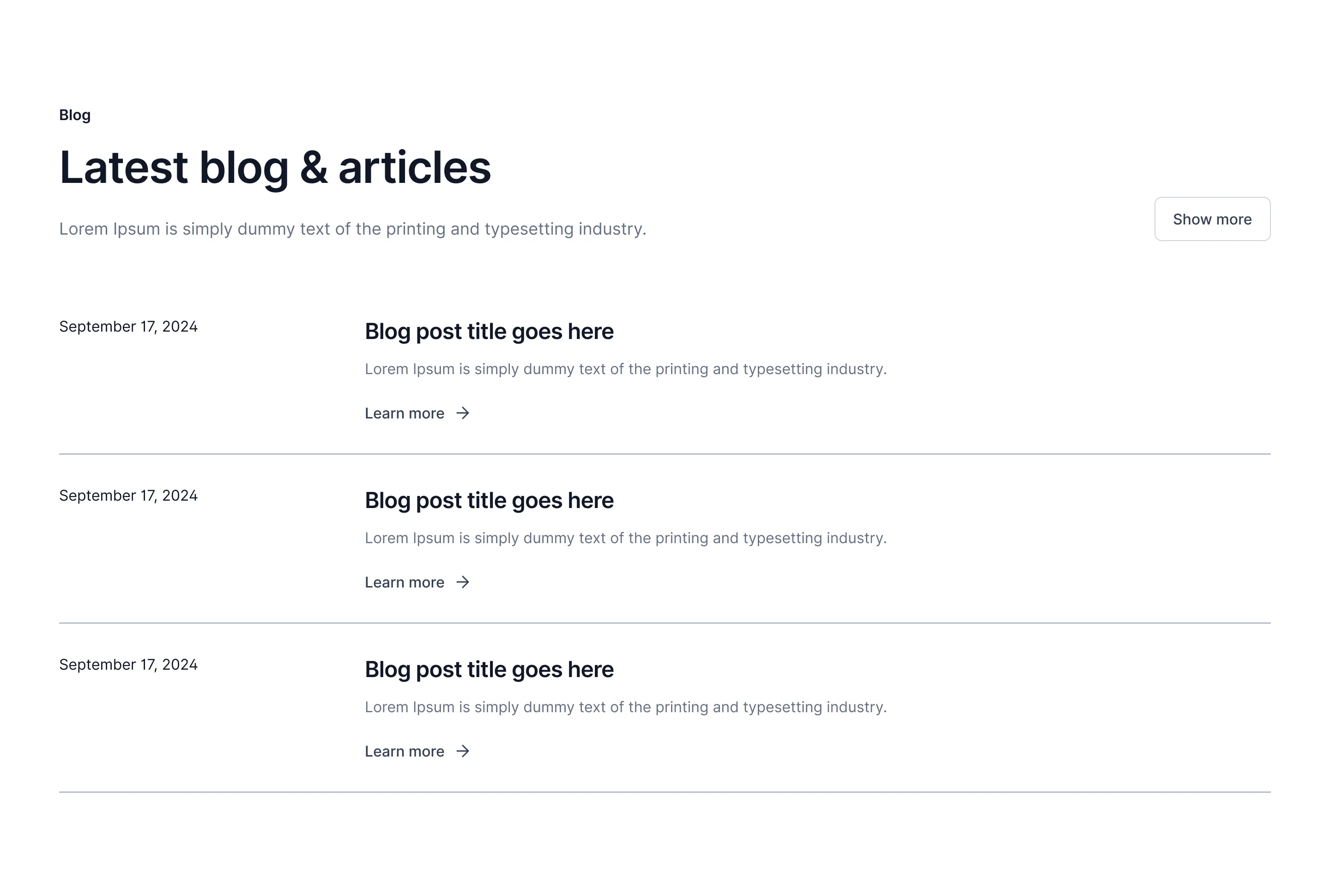 Blog Section C1