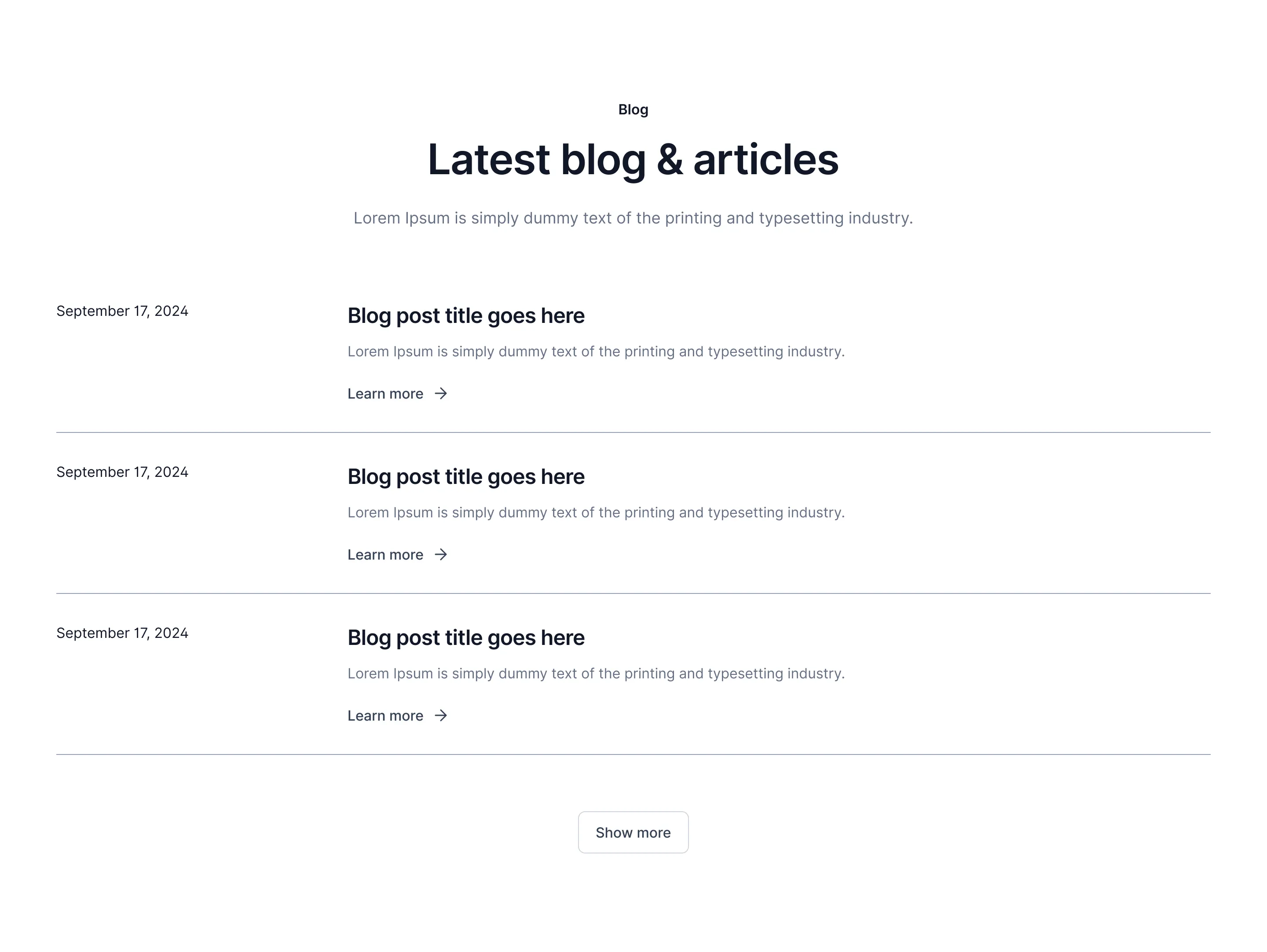 Blog Section C3