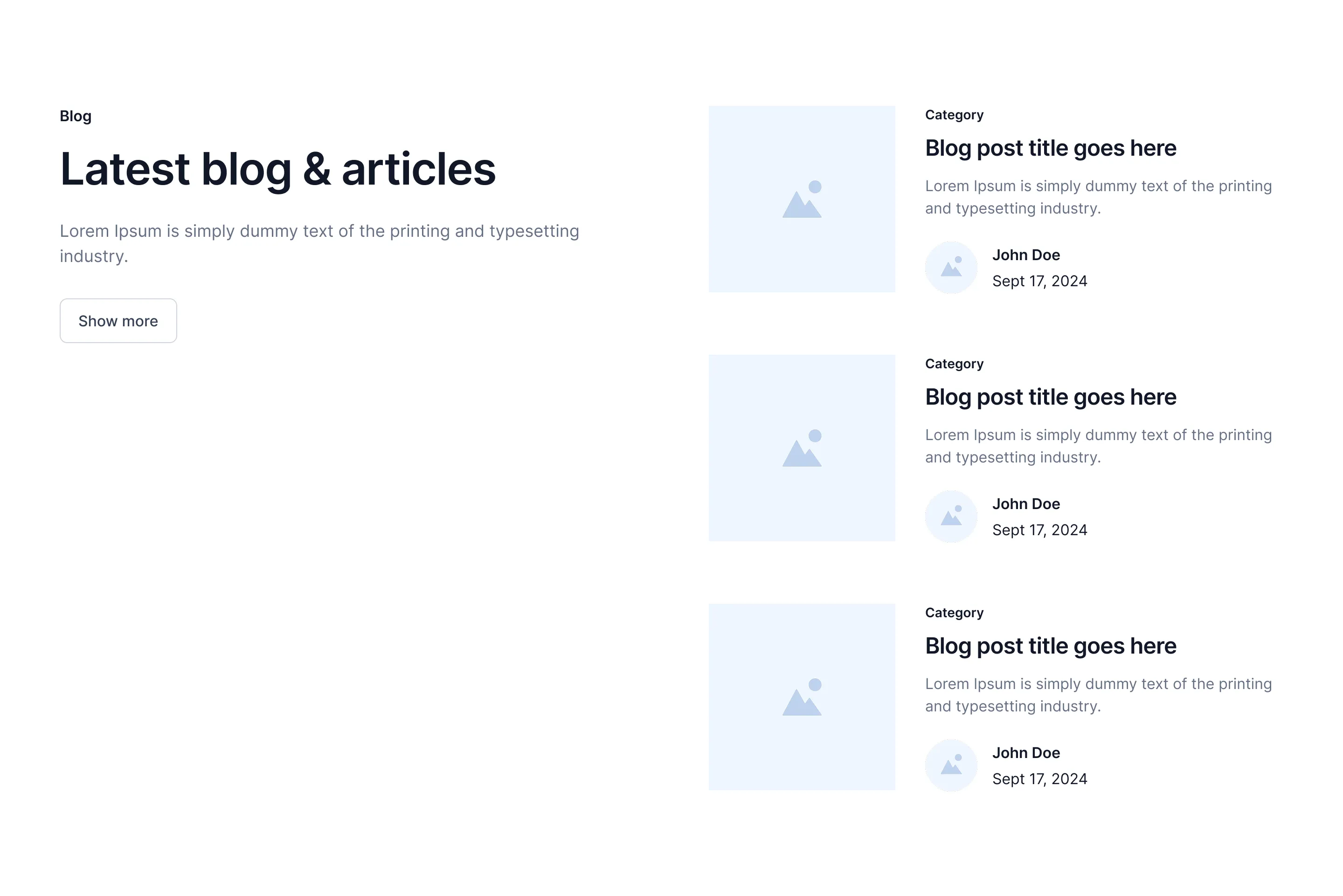 Blog Section E3