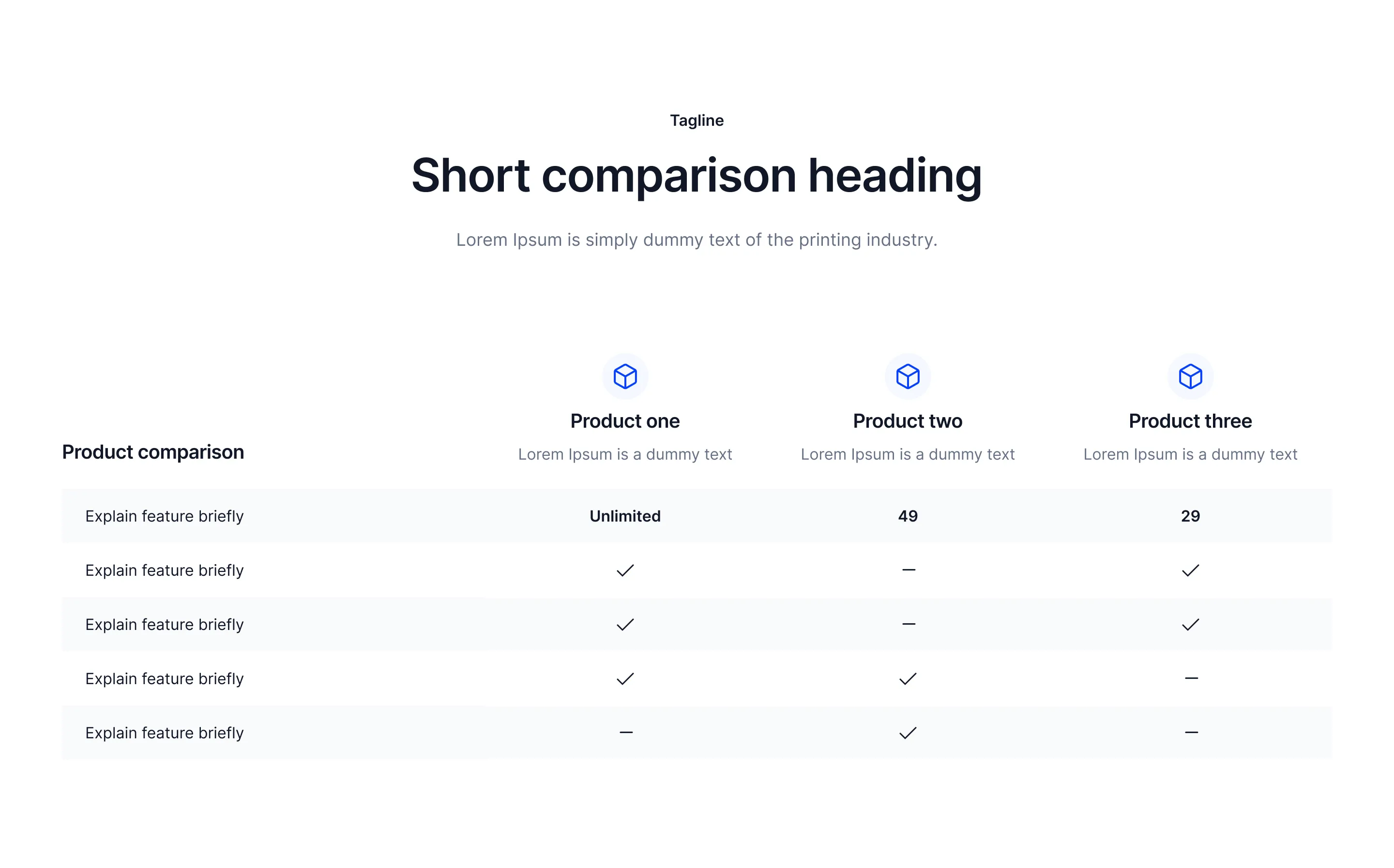 Comparison C6