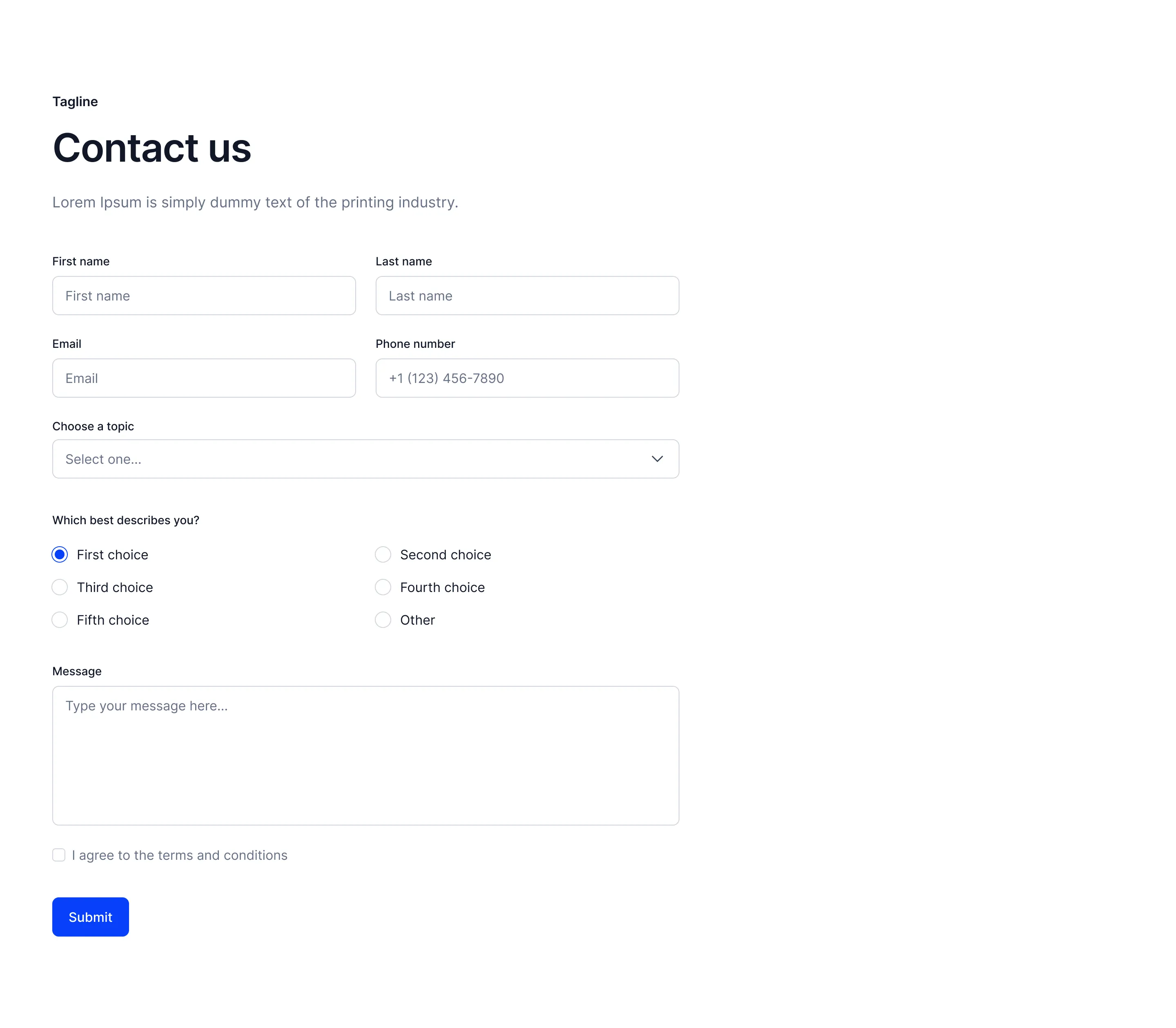 Contact A4