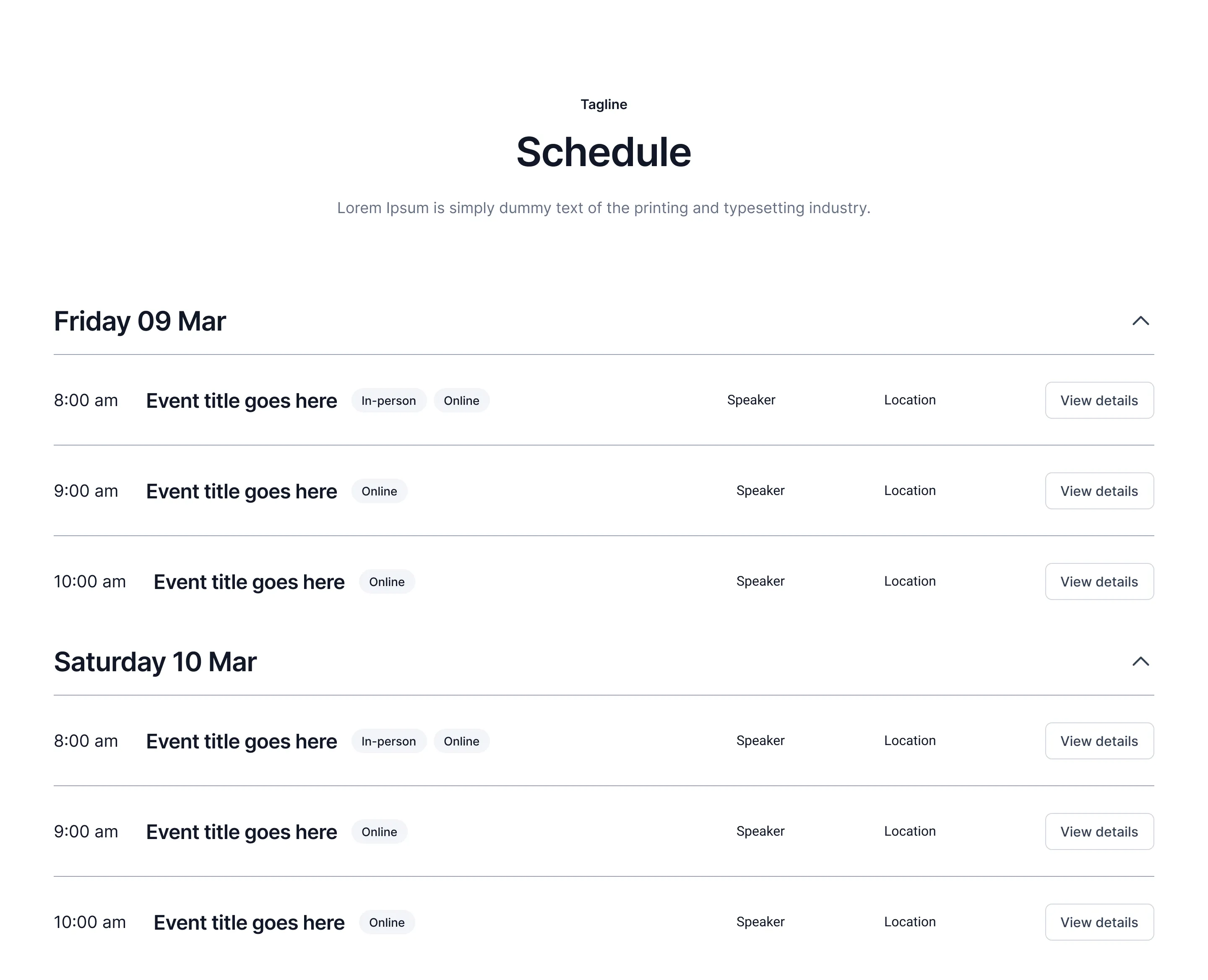 Event Section E4