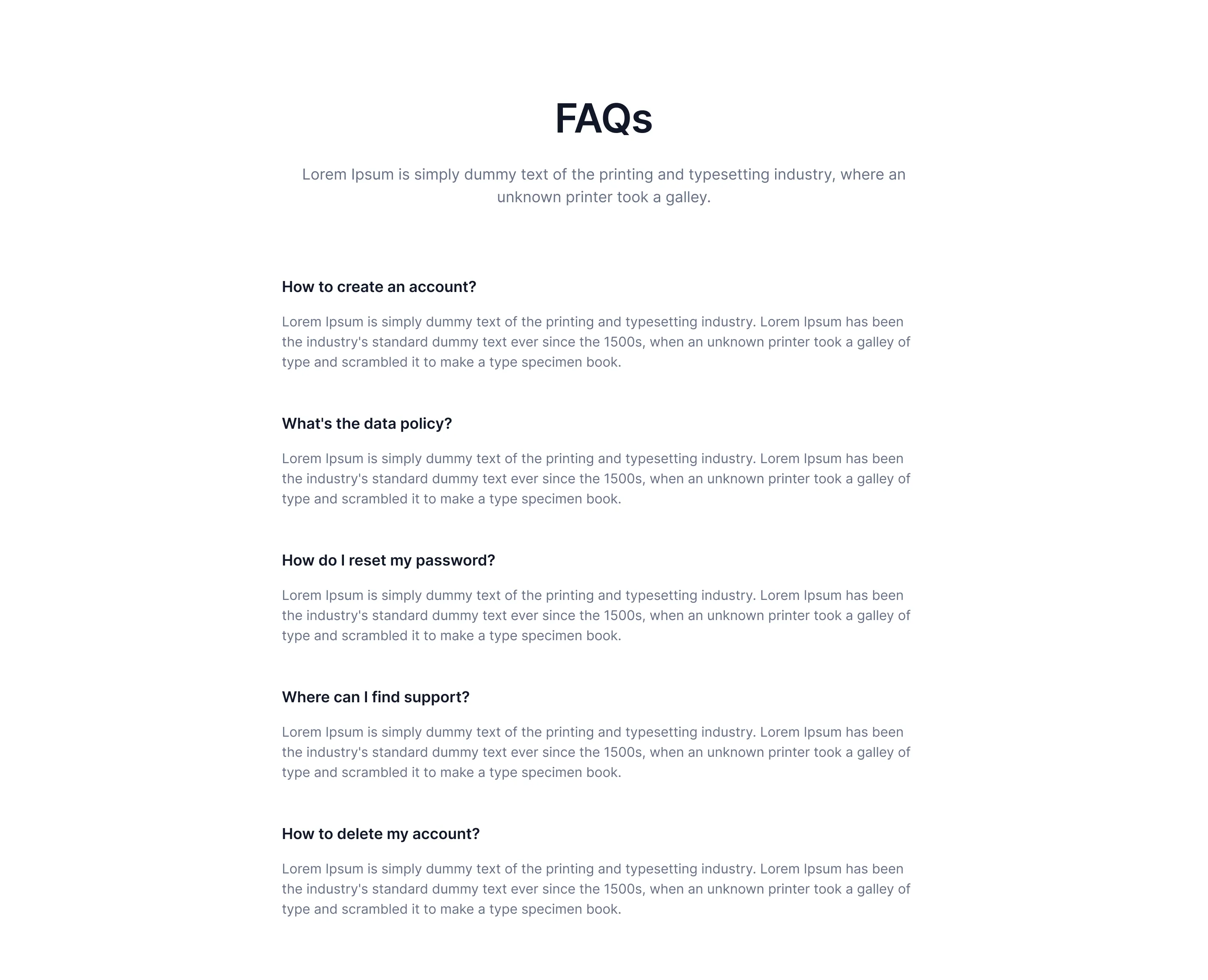 FAQ A4