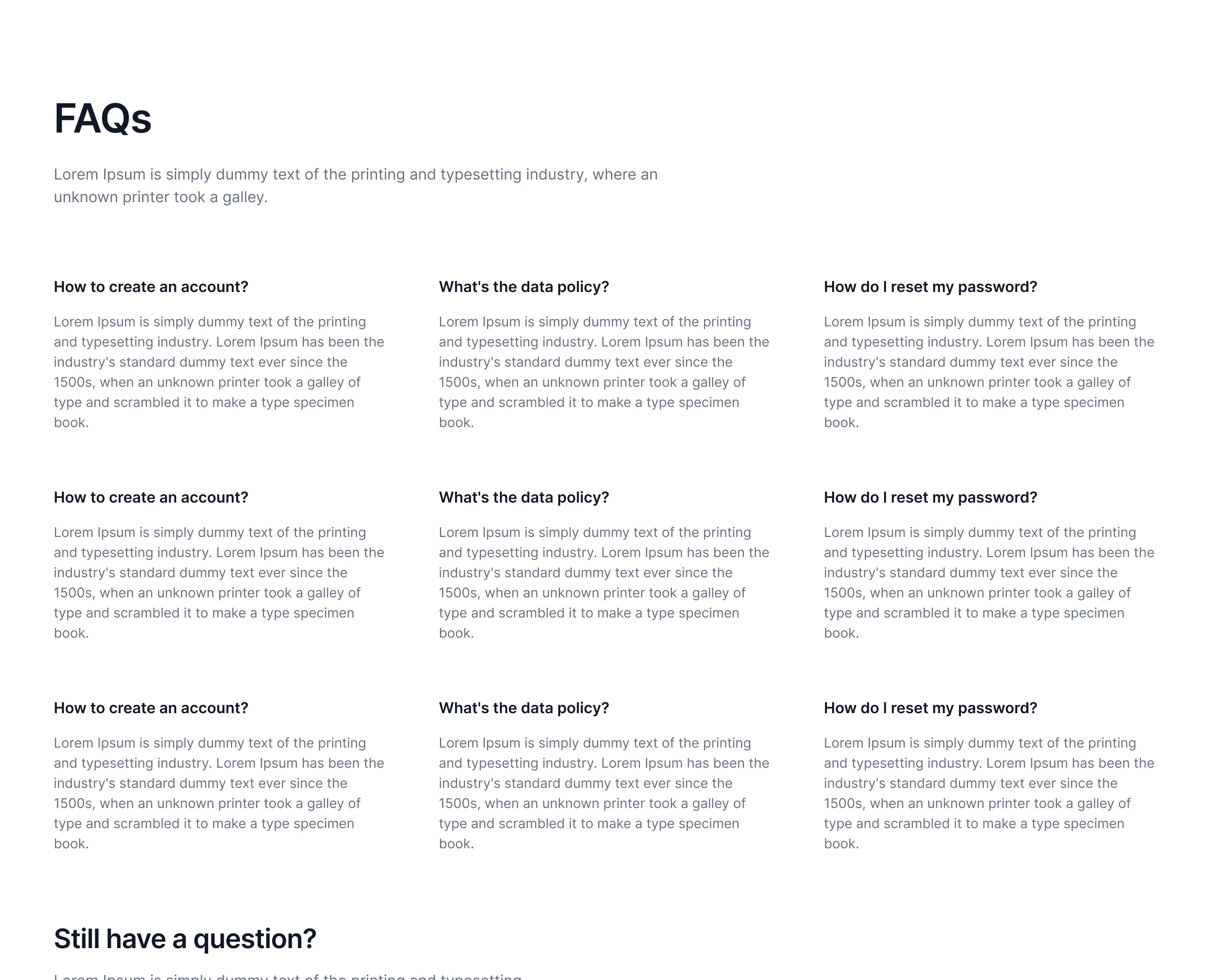 FAQ C5