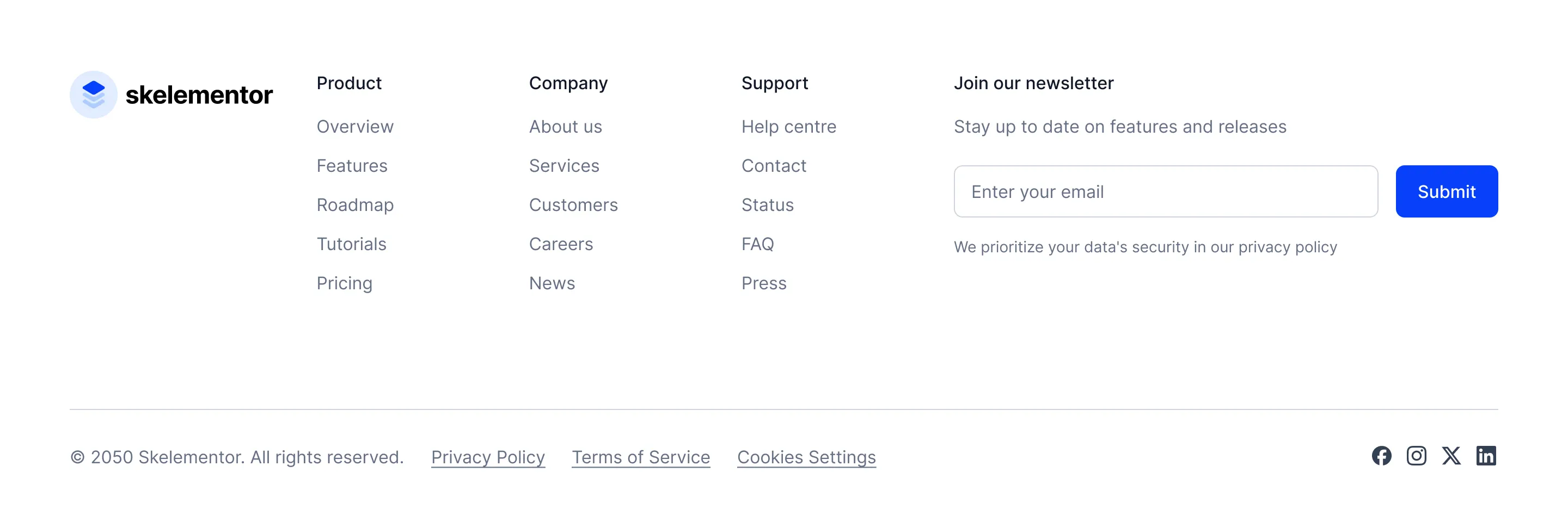 Footer C12