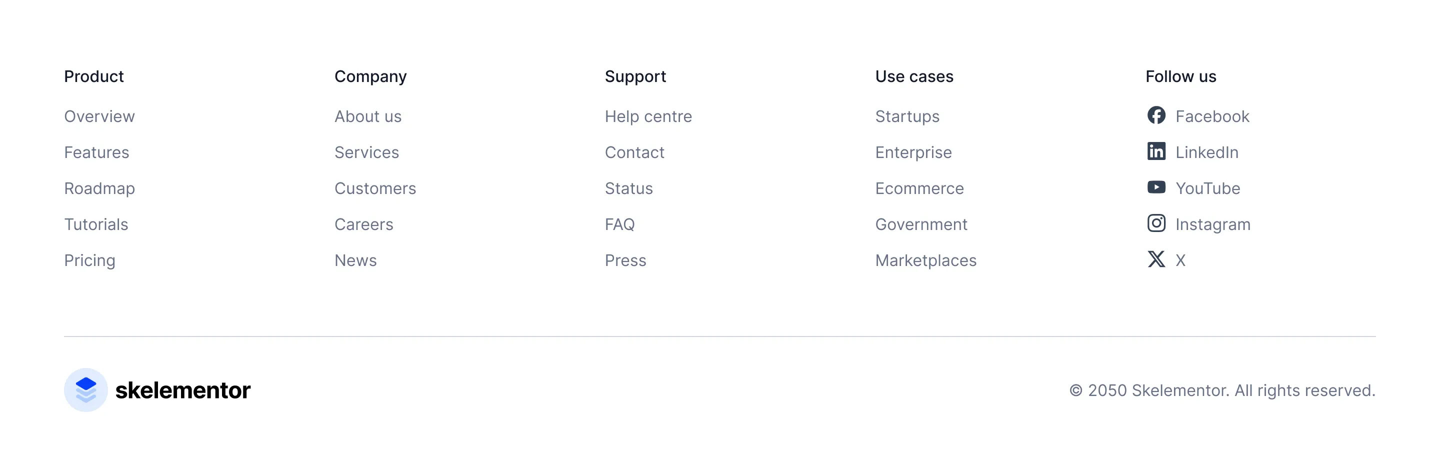 Footer C6