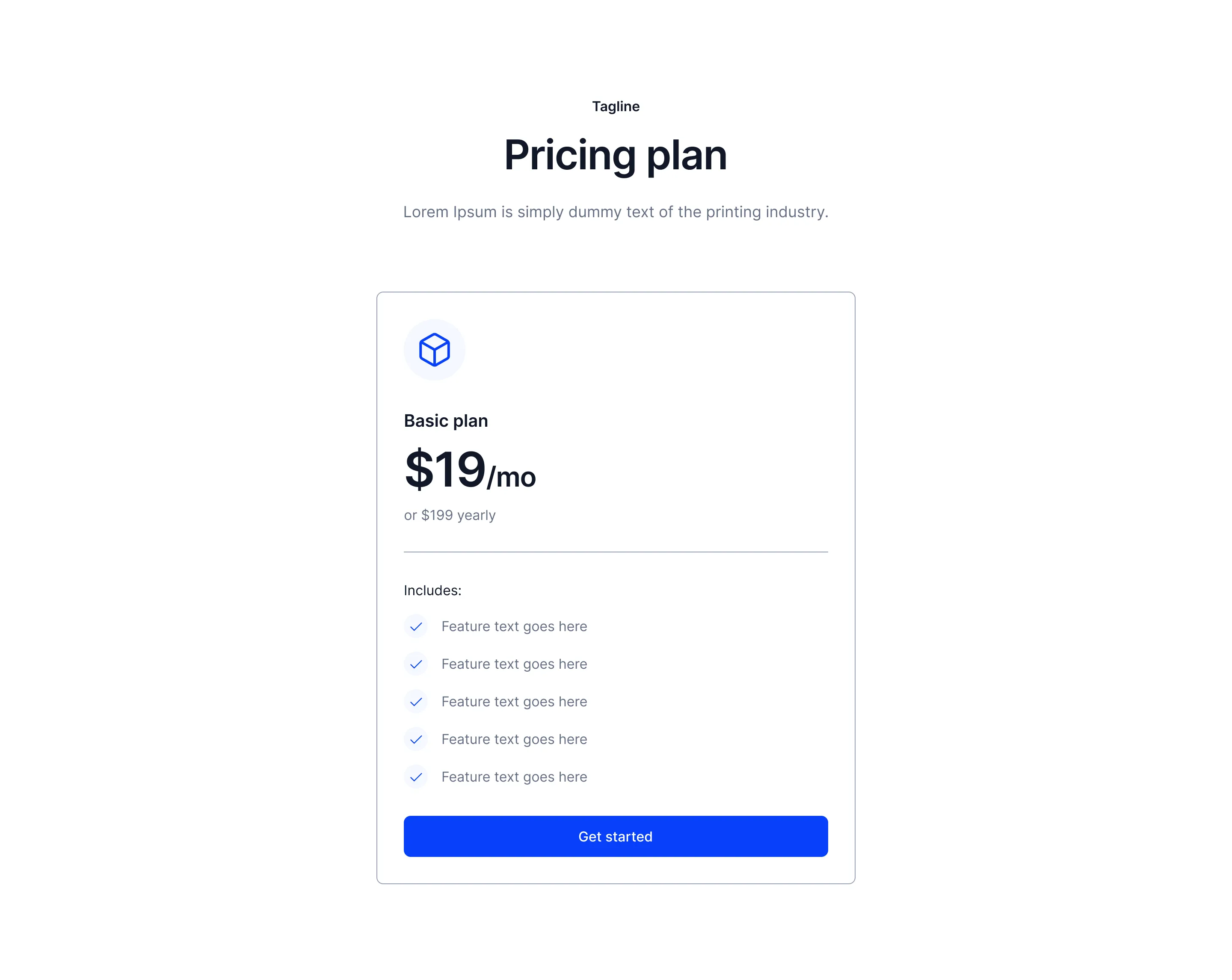 Pricing A2