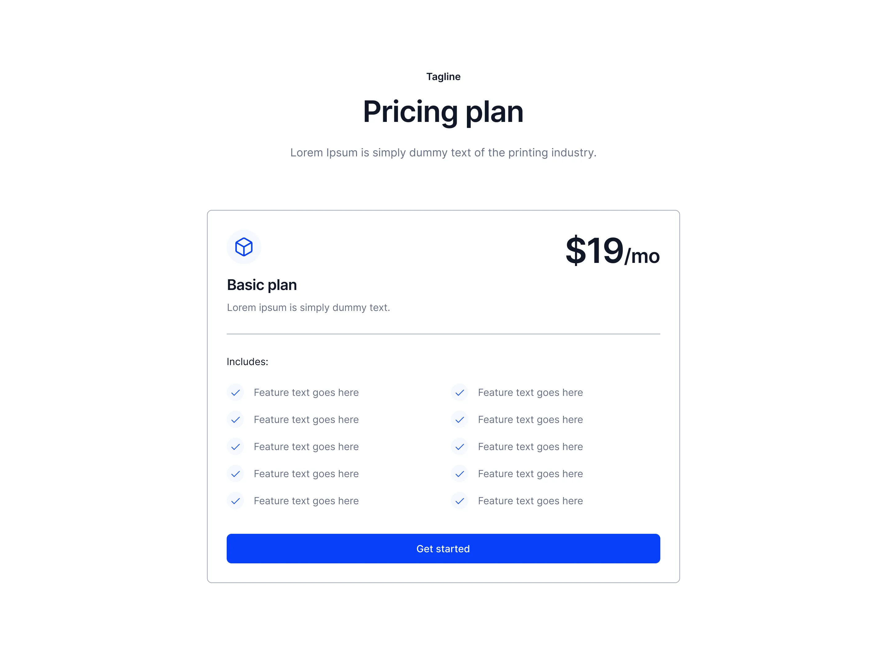 Pricing A4