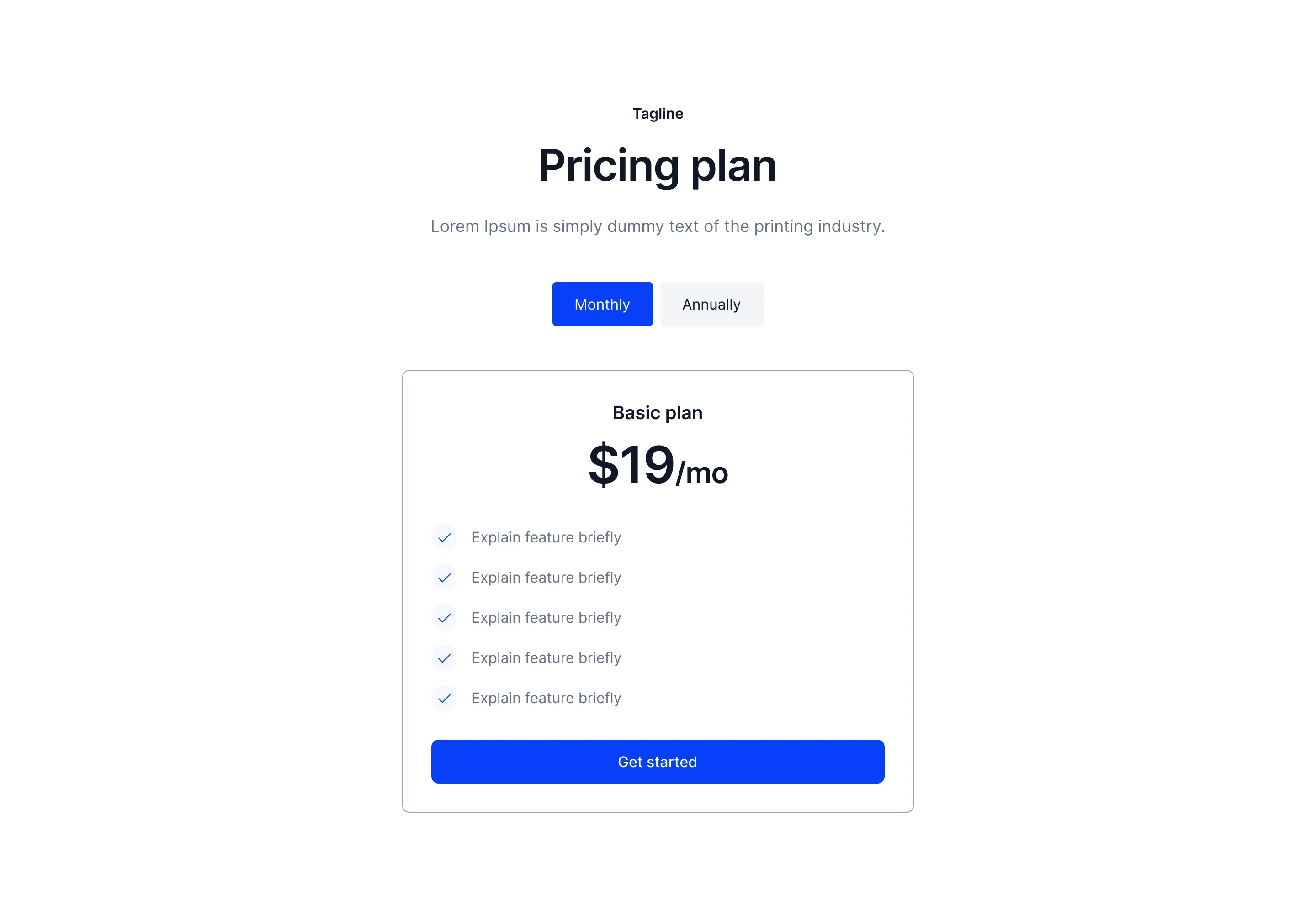 Pricing D1