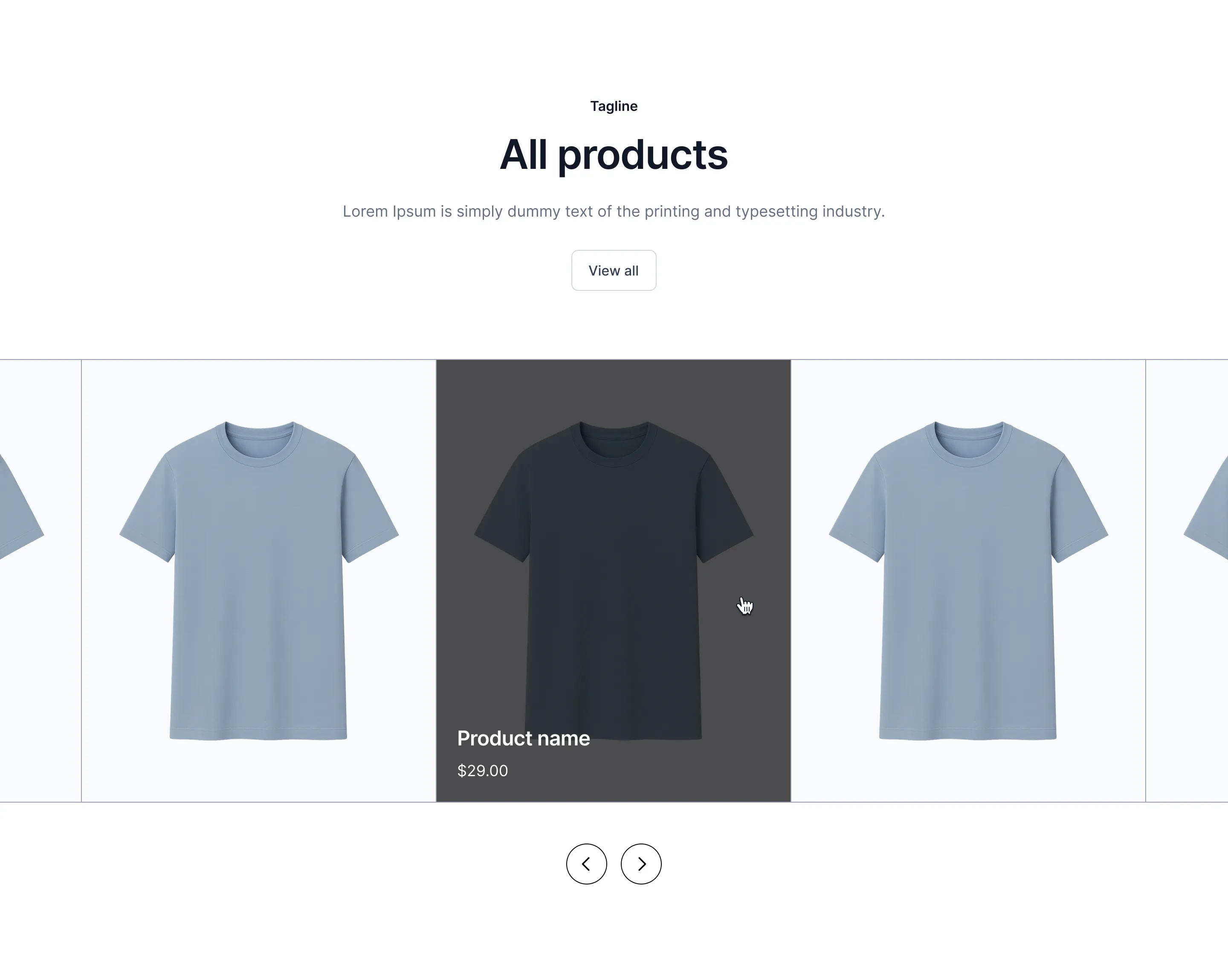 Product Section H5
