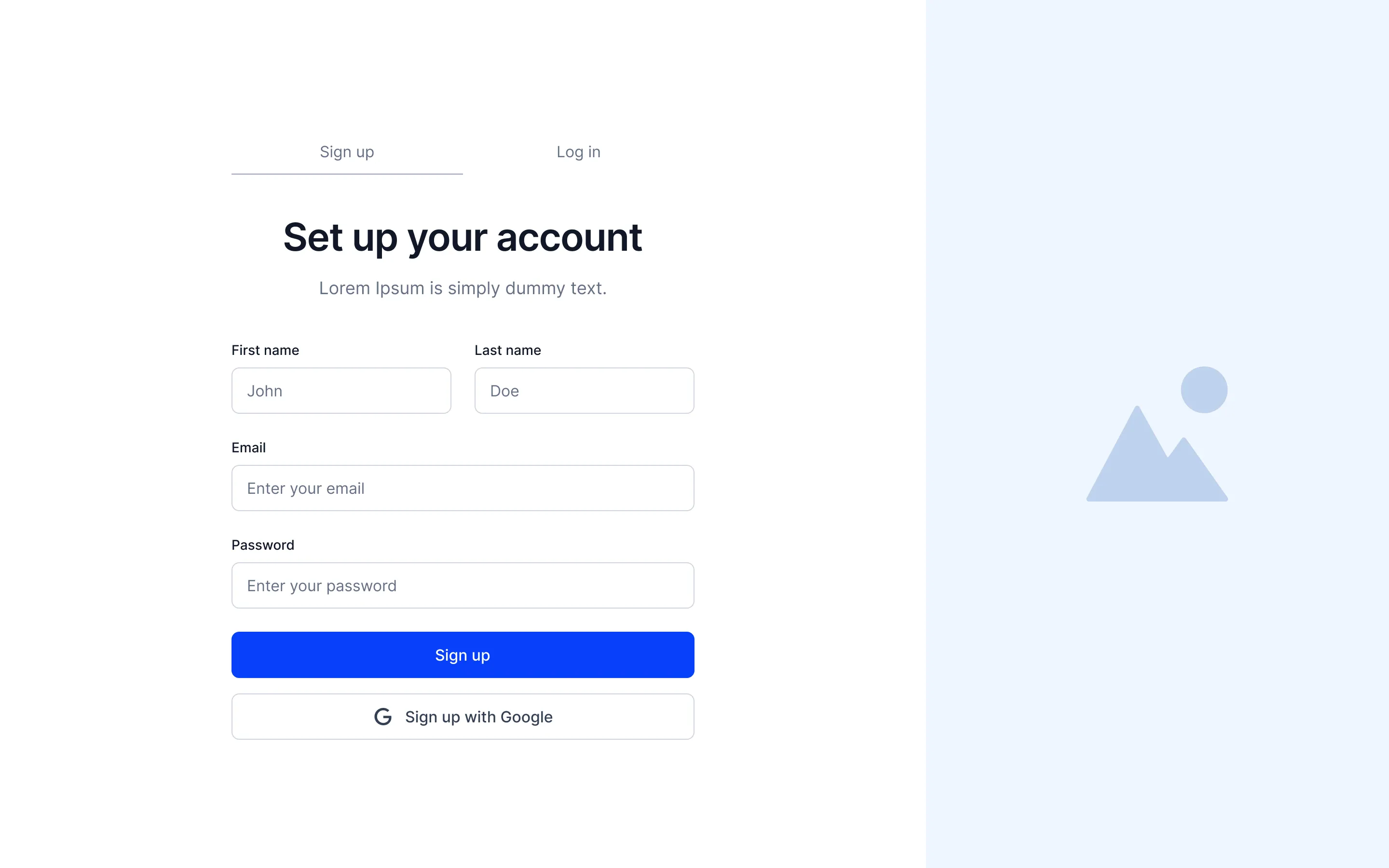 Signup C4