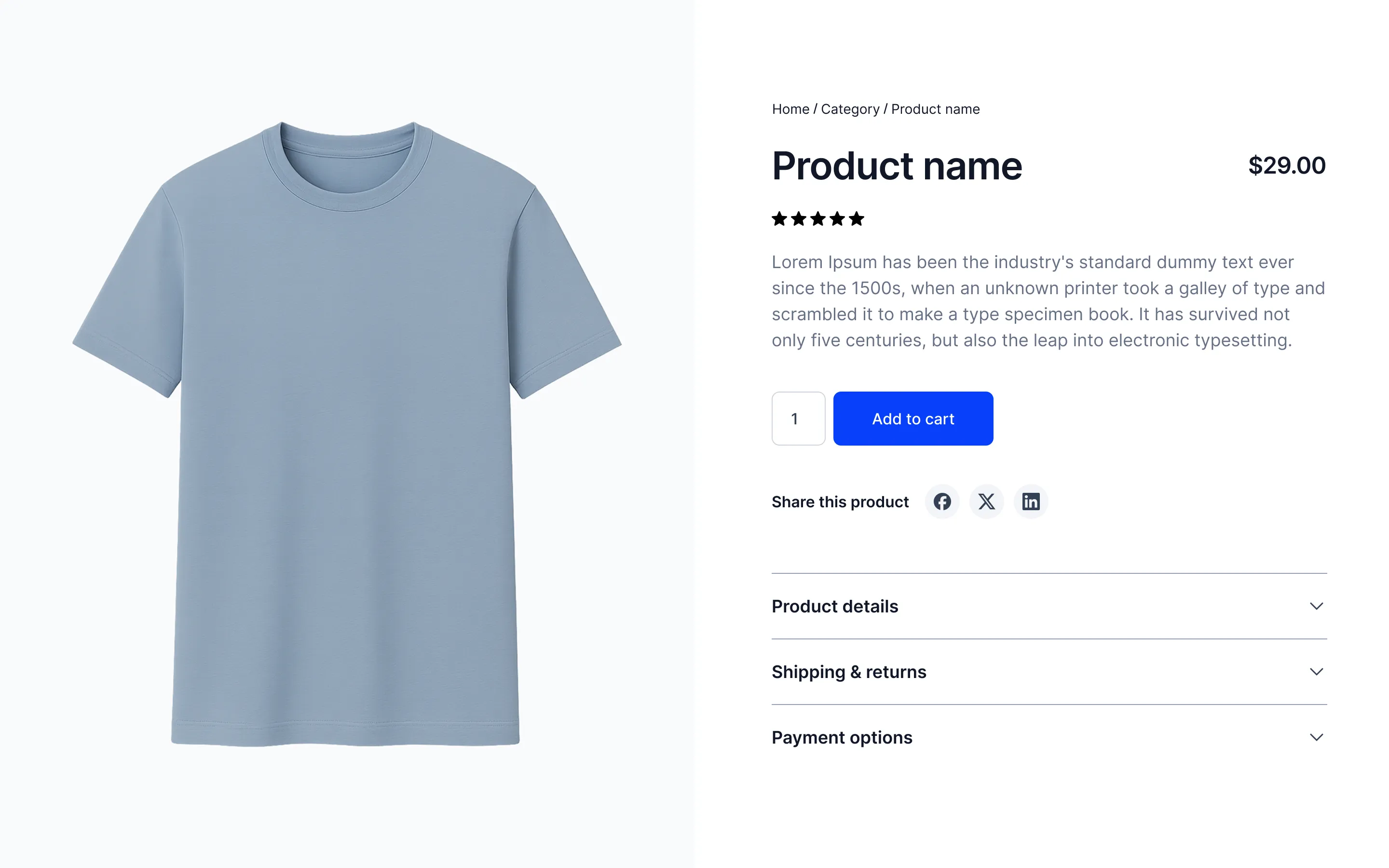 Single Product A4