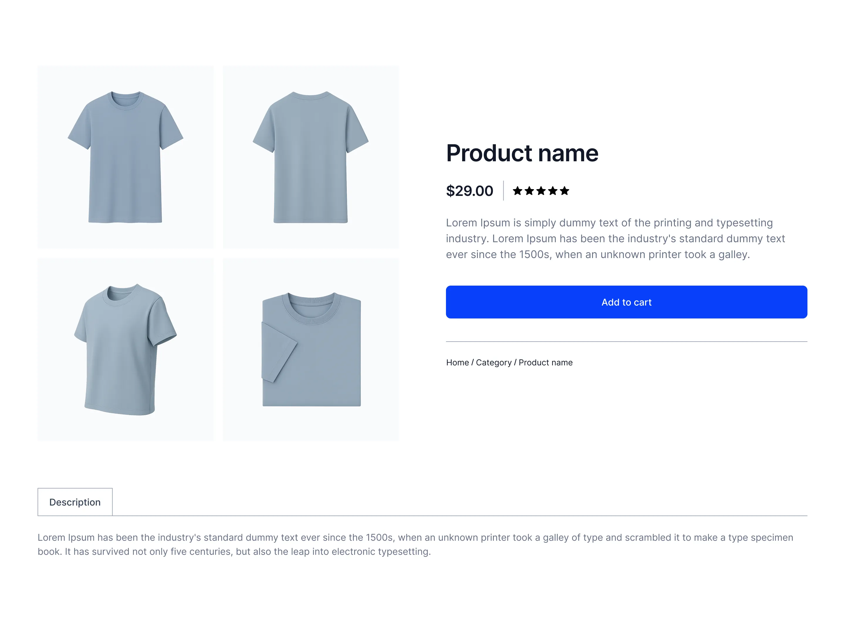 Single Product B4