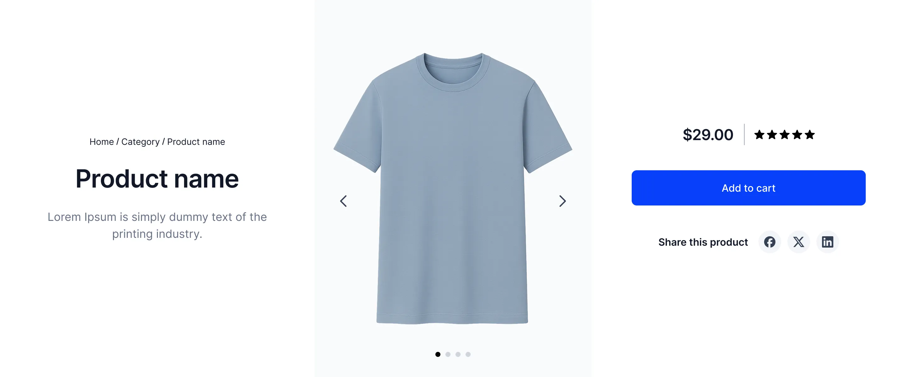 Single Product E6